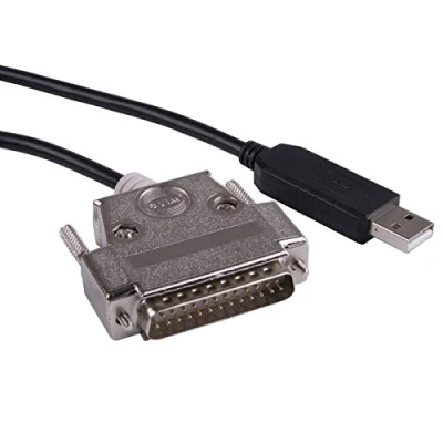 Image of Suamdoen FT231XS Chip Usb to RS232 25 Pin DB25 Male Connector Serial Adapter Cable CNC Controls Programming Compatib C 232R US