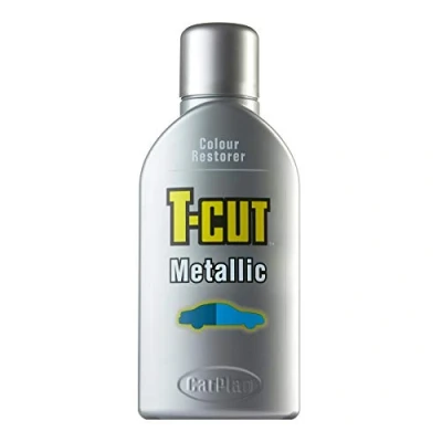 Image of T Cut Metallic Colour Restorer 500ml Original Pearlescent Formula Removes Light Oxidation Road Grime Tar Spots Surface Scratches Leaves Ready for Wax Paintwork Restoration