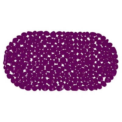 Image of MSV &quot;Pebbles Bathtub Mat, Violet,