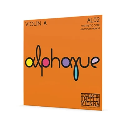 Image of Thomastik Single string for Violin ALPHAYUE 4/4, scale 325mm/12.8&quot; nylon core A synthetic core, alu wound