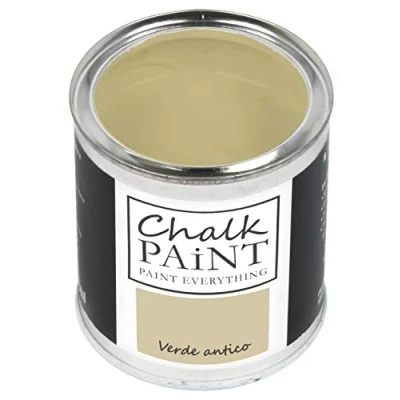 Image of Chalk Paint Everything® Verde Antico (Antique Green) 250 ml Water Based for Shabby Chic Furniture, Décor, and Upcycling Projects Non Toxic, Easy to Apply