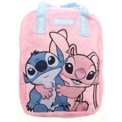 Image of Stitch And Angel Bp Backpacks Pink One Size