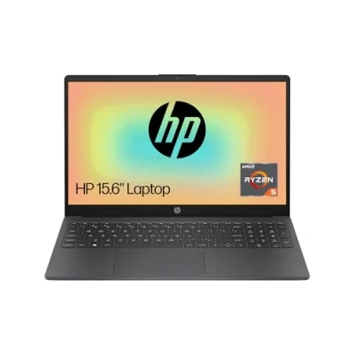 Image of HP 15.6&quot; Laptop , AMD Ryzen 5 7520U Processor, 8 GB RAM 256 SSD Radeon Graphics FHD Display Up to 10hrs battery Win 11 Thin &amp; Light Dual Speakers Chalkboard Gray 15 fc0001sa