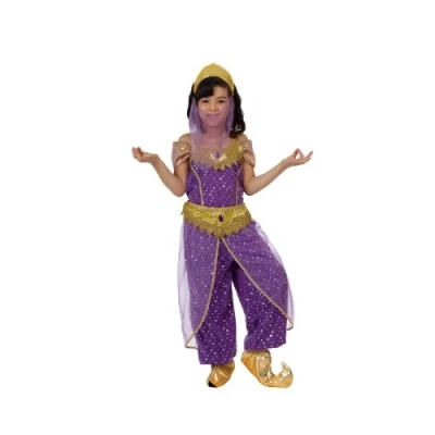Image of ATOSA 12183 Arab Princess Violet Years Girl Costumes Around The World, 5 6 ANS