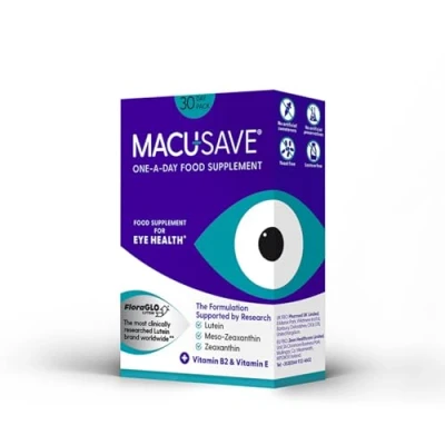 Image of Macu SAVE Eye Supplement for Macular Health with Meso Zeaxanthin/Lutein and Zeaxanthin Pack of 30 Capsules