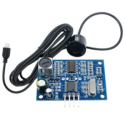 Image of DollaTek DC 5V Waterproof Ultrasonic Distance Sensor Measuring Ranging Transducer Module with 2.5M Cable for Arduino