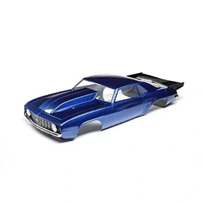 Image of LOSI LOS230092 69&#039; Camaro Body Set, Blue: 22S Drag Car RC Hobby Products, Mehrfarbig