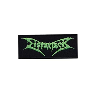 Image of Dismember Death Metal Band Patch Badge Embroidered Iron on Applique Souvenir Accessory