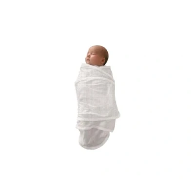 Image of Red Castle BÉABA, Baby Swaddle Blanket, 100% Cotton, Soothes Baby, Swaddling Miracle 0 3 Months, Leaf Design