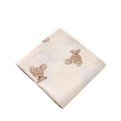 Image of MISUVRSE Baby muslin swaddle blanket Multi pattern Cotton Large Soft Receiving Blankets Newborn Wrap Lightweight