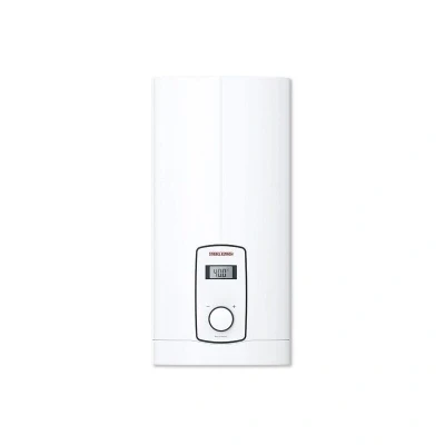 Image of Stiebel Eltron 230866 DHB E 18/21/24 Set Comfort instantaneous Water Heater, Electronically Controlled, Switchable, LCD, Precise Temperature Selection, 400 V, White, kW