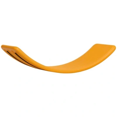 Image of ZONEKIZ Balance Board Kids Wobble Board, Stepping Stone, Montessori Toy for Children, Nursery Toy, Ages 3 6 Years, 82 x 27.5 19.5cm Orange
