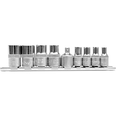 Image of Yato yt 0520 Torx Sockets of C.V. 9pcs e5 e16
