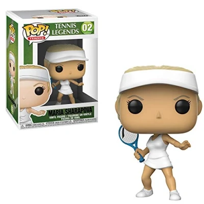 Image of Funko POP! Tennis Legends Maria Sharapova Collectible Toy Collectable Vinyl Figure Gift Idea Official Merchandise Toys for Kids &amp; Adults Sports Fans Model Collectors