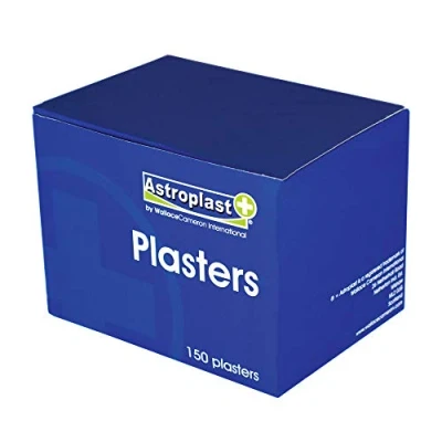 Image of Wallace Cameron WAC10041 1210024 Assorted Plasters, Fabric, Pack of 150