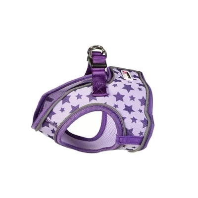 Image of Doodlebone Snappy Harness, Violet Stars, 5