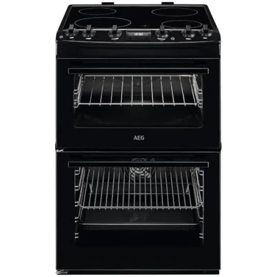 Image of AEG CCX6540ACB 5000 Series Surround Cook 60cm Freestanding Electric Cooker with Ceramic Hob in Black