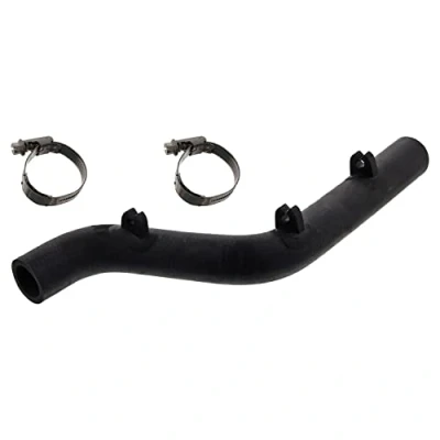 Image of 9405011882, 9405011882S1, A9405011882, A9405011882S1 Radiator Hose FEBI BILSTEIN 49112 27mm with clamps BMTS Turbo NEW