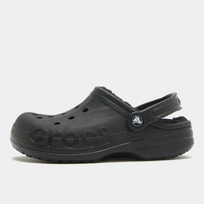 Image of Crocs Unisex Baya Lined Clog Clog, Black, 6 UK Men/ 7 Women