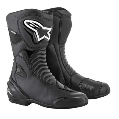 Image of Alpinestars Motorcycle boots Smx S Waterproof Black Black, Black/Black, 45