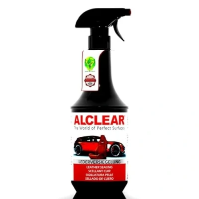Image of ALCLEAR 721LV Leather Sealant and Care for Car Smooth Leather, Interior also Suitable Sofa, 1000 ml with Spray Head