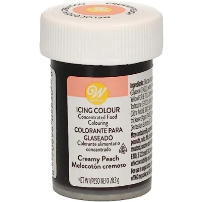 Image of Wilton Creamy Peach Gel Icing Colour, 28.3 g