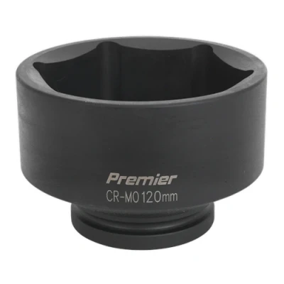 Image of Sealey Premier Impact Socket 120mm 1&quot;Sq Drive