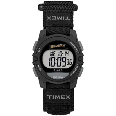 Image of Timex Unisex NHL Rivalry 33mm Digital Sport Watch, Anaheim Ducks