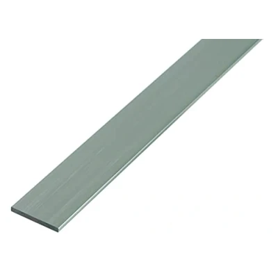 Image of Gah Alberts 469917 Flat Profile Untreated Aluminium 1,000 x 40 3 mm