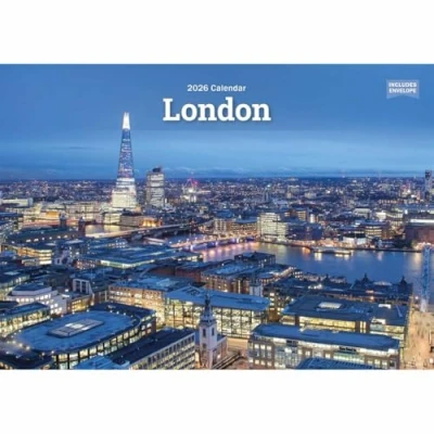 Image of London A5 Calendar 2026
