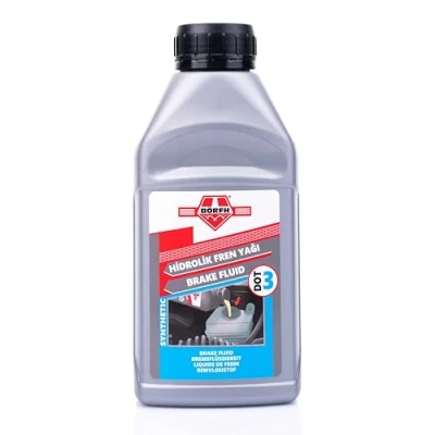 Image of Borfh Brake Fluid Premium for Optimal Performance Ensures Safe and Reliable Braking Suitable Vehicles Requiring Dot 3 Specifications 455gr
