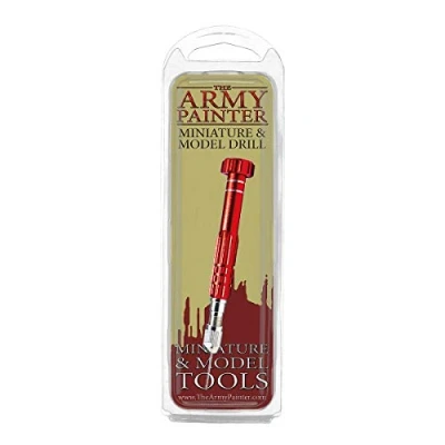 Image of The Army Painter Miniature and Model Drill, Pin Vise Mini Drill Set with 3 Small Bits for Plastic, Resin Metal Miniatures, Fantasy Tabletop Wargaming Roleplaying