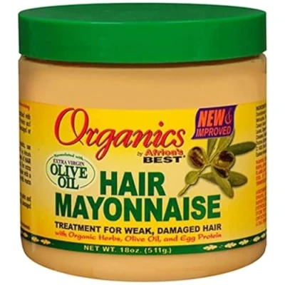 Image of Africa&#039;s Best Organics Hair Mayonnaise 443 ml Jar (Treatment) (Pack of 8)