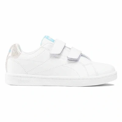 Image of Reebok Female Kids RBK Royal Complete CLN ALT 2.0 FTWWHT/SILVMT/DGTBLU 2.5