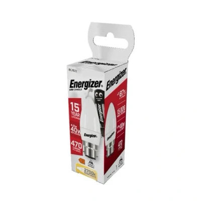 Image of Energizer LED Opal Candle Lamp Warm White 5.9 W S8850