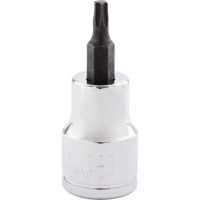 Image of Yamoto T20 TORX Screwdriver Bit 3/8&quot; Square Drive