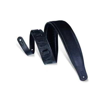 Image of Levy&#039;s Leathers Pm32 blk Garment Leather Strap with Foam Pad Black