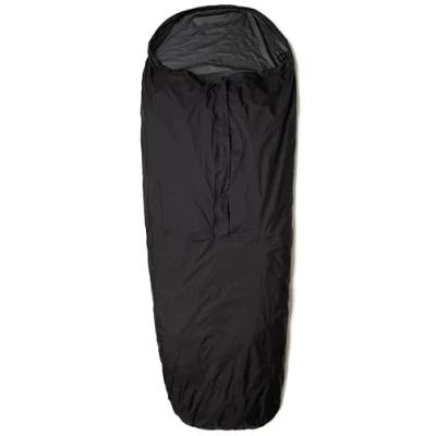 Image of Snugpak Special Forces Bivvi Bag WGTE Lightweight Outdoor Survival Gear with Breathable, Waterproof Paratex Fabric, Quick Release Zip Bivvy for Adventure, Camping &amp; Emergency Black (XL)