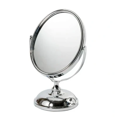 Image of Showerdrape Eris 5x Magnifying Chrome Makeup Vanity Mirror