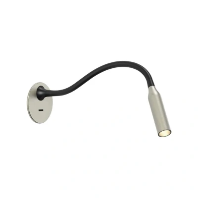 Image of Lucca Recessed Matt Nickel Reading Light Astro