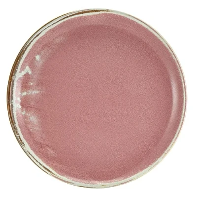 Image of Genware Terra Porcelain, Rose, Coupe Plate, 275mm, CP PRS27, Pack of 6