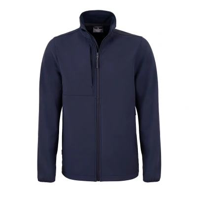 Image of Craghoppers Mens Expert Basecamp Soft Shell Jacket (Dark Navy) Size Large