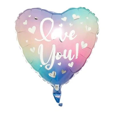 Image of Amscan 4366601 Sd H: Love You Filtered Ombré