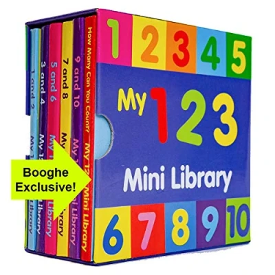Image of Preschool My 123 Mini Library Set Of 6 Learn Numbers &amp; Counting Books