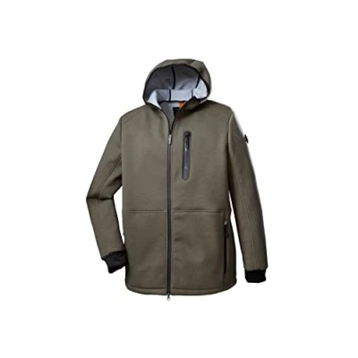 Image of STOY Scuba STW 20 MN JCKT 38745 000 Men&#039;s Hooded Jacket, Olive, 6XL