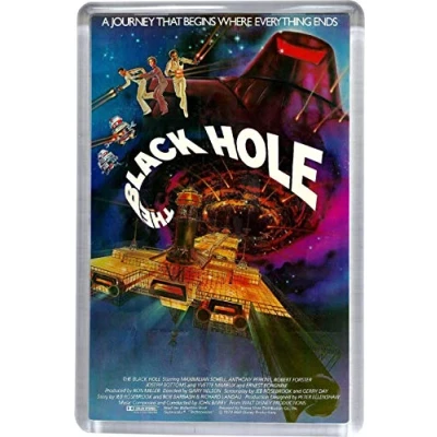 Image of Super Universe The Black Hole Movie Poster Fridge Magnet 5 x 7.5 cm
