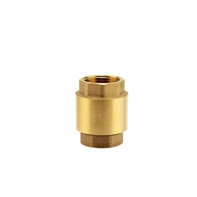 Image of GARDENA Brass intermediate valve: Check valve Made Of solid Brass, 33.3 mm (G 1 &quot;) Thread, For example Connection to The pump (7231 20)