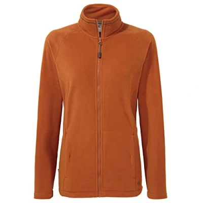 Image of Craghoppers Womens Expert Ladies Miska 200 Fleece Jacket, Potters Clay, 10 UK