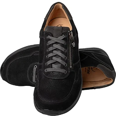 Image of Ganter Men&#039;s Harald h Health Care Professional Shoe, Black, 13 UK
