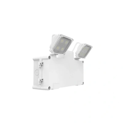 Image of Self Test Twin Spot LED Emergency Lights IP65 6W White Kosnic Orda II